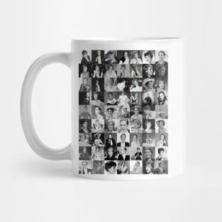 Julie Andrews in Black and White Mug